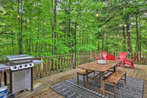 Relaxing Pocono Lake Home with Furnished Deck!